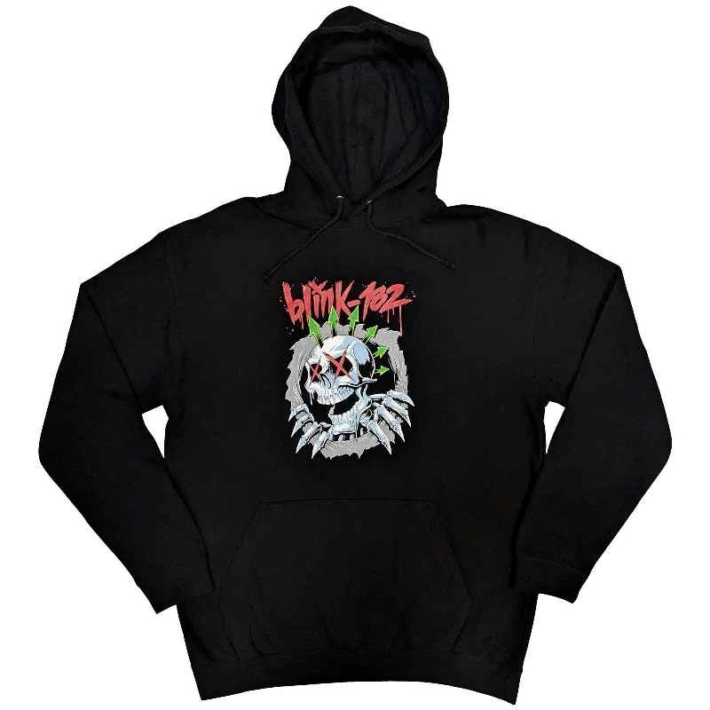 BLINK-182 HOODIE: SIX ARROW SKULL XL BLINKHD18MB04