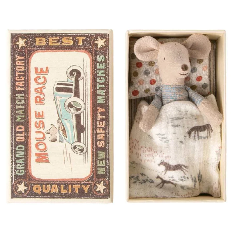 Little Brother Mouse in Matchbox